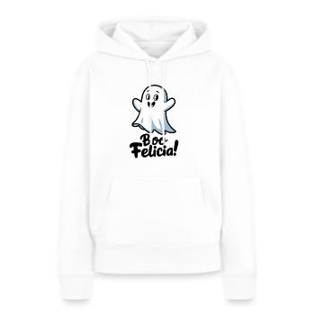 Buh Felicia! - Frauen Premium Bio Hoodie - Weiß - Vorne - Julia (174cm)