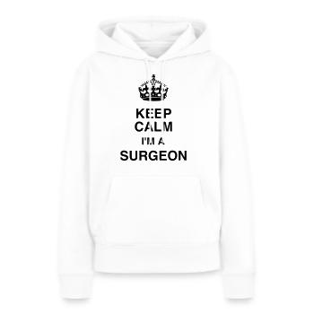 Arzt / Medizin / Chirurg / Chirurgie - Frauen Premium Bio Hoodie - Weiß - Vorne - Julia (174cm)