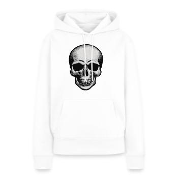 Image 2011 - Sweat à capuche Premium bio Femme - blanc - Devant - Julia (174cm)