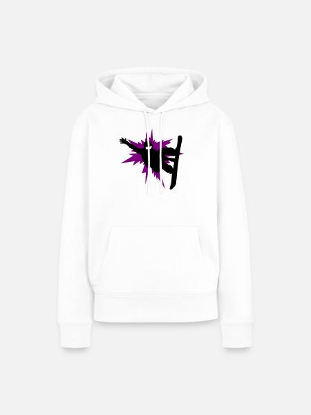 Snowboarding - Frauen Premium Bio Hoodie - Weiß