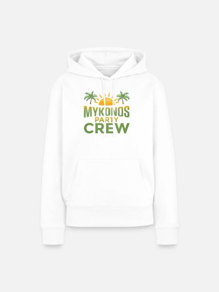 Mexiko Party Crew - Frauen Premium Bio Hoodie - Weiß