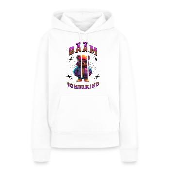 BÄÄM Schoolchild - Women’s Premium Organic Hoodie - white - Front - Julia (174cm)