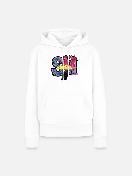 Sozialer Masochismus SM - Frauen Premium Bio Hoodie - Weiß