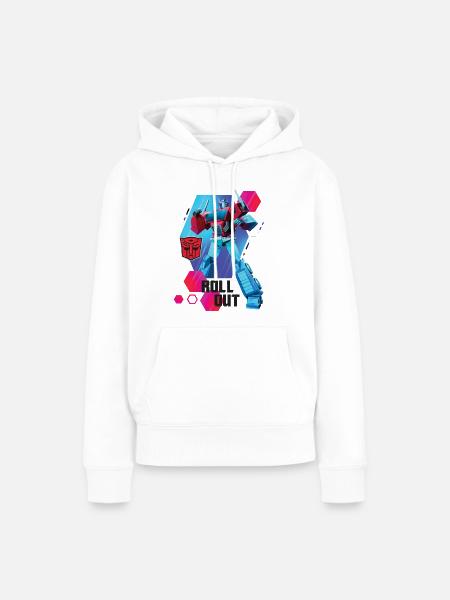 Transformers Earth Spark Autobot Optimus Prime - Women’s Premium Organic Hoodie - white