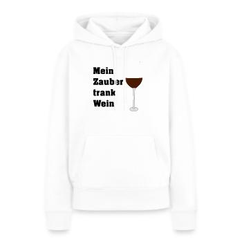 Zaubertrank - Frauen Premium Bio Hoodie - Weiß - Vorne - Julia (174cm)