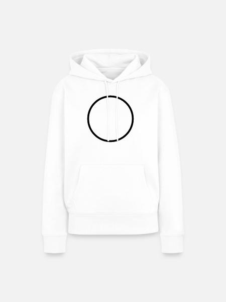 Anpassen / Anpassung / fertigen / Customize it - Frauen Premium Bio Hoodie - Weiß