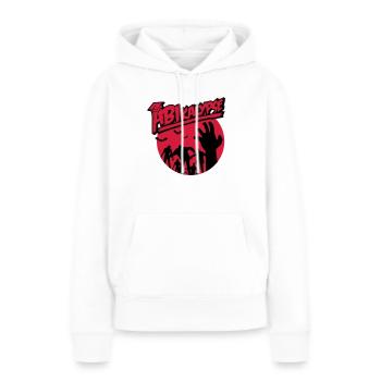 Abikalypse - Abitur - ABI - Abschluss - Zombies - Frauen Premium Bio Hoodie - Weiß - Vorne - Julia (174cm)