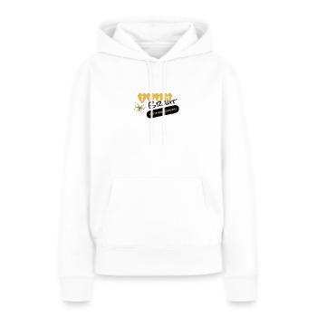Bride bachelorette - Women’s Premium Organic Hoodie - white - Front - Julia (174cm)