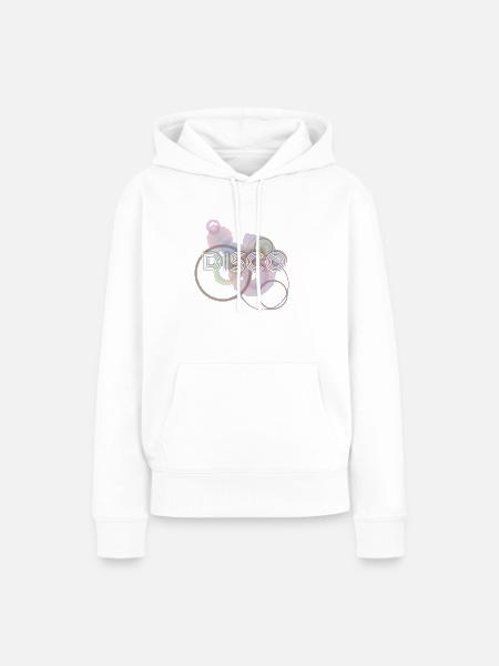 Datenträger - Frauen Premium Bio Hoodie - Weiß