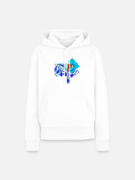 T-Shirt Revenge v2 00 - Frauen Premium Bio Hoodie - Weiß