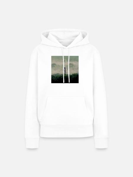 Lonely Voyager 076 - Frauen Premium Bio Hoodie - Weiß