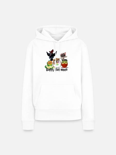 Halloween2022 - Frauen Premium Bio Hoodie - Weiß