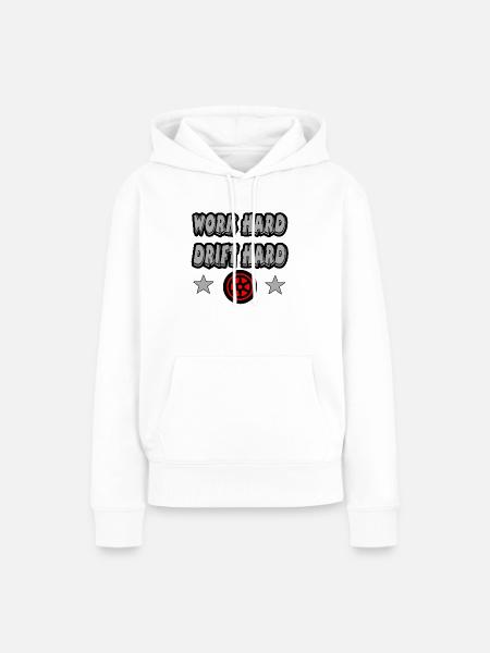 Auto - Frauen Premium Bio Hoodie - Weiß