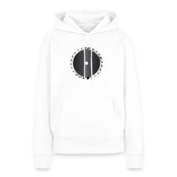 Buss Sägeblatt - Frauen Premium Bio Hoodie - Weiß - Vorne - Julia (174cm)