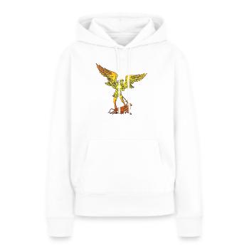 Michael Erzengel Heiliger Christlicher Engel Heiliger Heiliger Snkt - Frauen Premium Bio Hoodie - Weiß - Vorne - Julia (174cm)