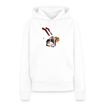 Sushi - Frauen Premium Bio Hoodie - Weiß - Vorne - Julia (174cm)