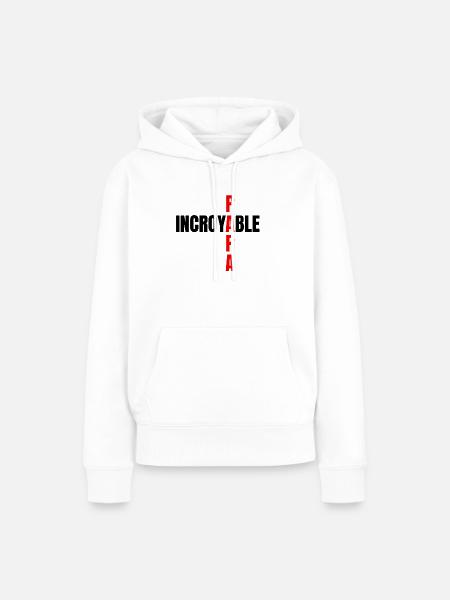 Erstaunlicher Vater - Frauen Premium Bio Hoodie - Weiß