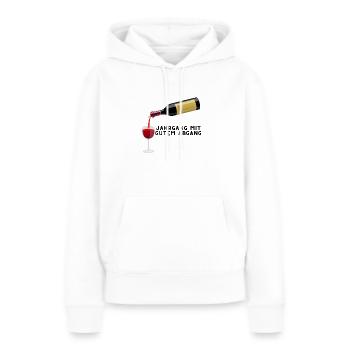 Abitur - Frauen Premium Bio Hoodie - Weiß - Vorne - Julia (174cm)