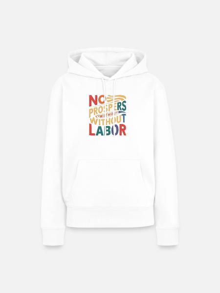 Ohne dich wird nichts funktionieren - Frauen Premium Bio Hoodie - Weiß