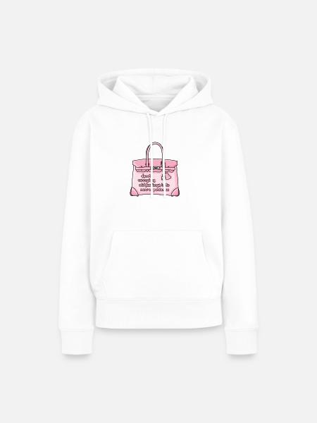 Alte Gefühle Tasche - Frauen Premium Bio Hoodie - Weiß