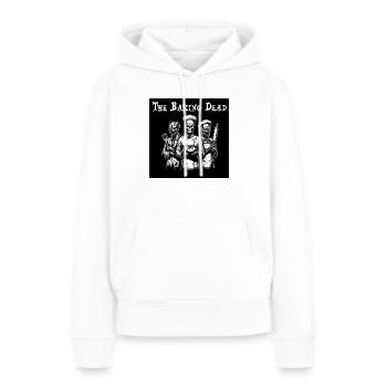 Plakat The Baking Dead 01 - Frauen Premium Bio Hoodie - Weiß - Vorne - Julia (174cm)