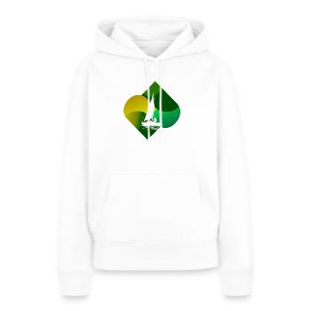 Segelboot Segelboote Yacht - Frauen Premium Bio Hoodie - Weiß - Vorne - Julia (174cm)
