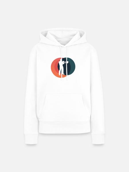 Blasinstrument Blaeser Komposition - Frauen Premium Bio Hoodie - Weiß