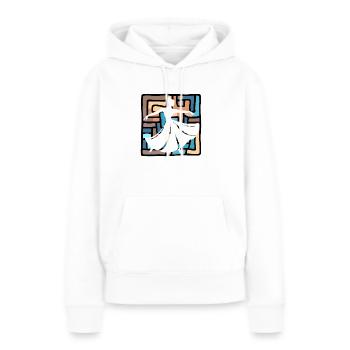 Dance Sport Dance Teacher Dance Monster - Women’s Premium Organic Hoodie - white - Front - Julia (174cm)