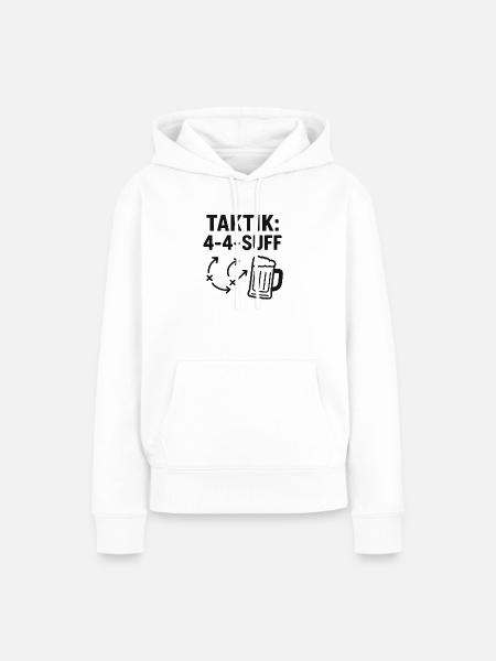 Taktik Suff - Frauen Premium Bio Hoodie - Weiß