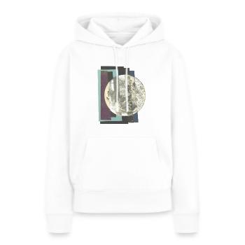 Collage - Artemis - Frauen Premium Bio Hoodie - Weiß - Vorne - Julia (174cm)