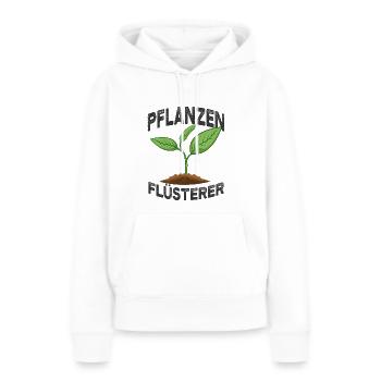 Gärtner - Frauen Premium Bio Hoodie - Weiß - Vorne - Julia (174cm)