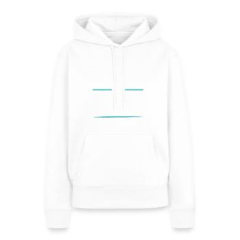 Kickboxing Crew - Frauen Premium Bio Hoodie - Weiß - Vorne - Julia (174cm)