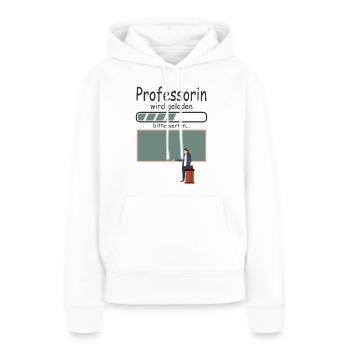 Professorin werden Professorentitel bestanden Baby - Frauen Premium Bio Hoodie - Weiß - Vorne - Julia (174cm)