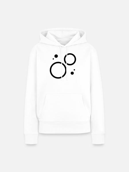 Schwerkraft - Frauen Premium Bio Hoodie - Weiß