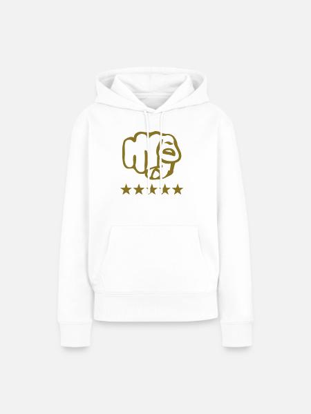 you five star - Frauen Premium Bio Hoodie - Weiß
