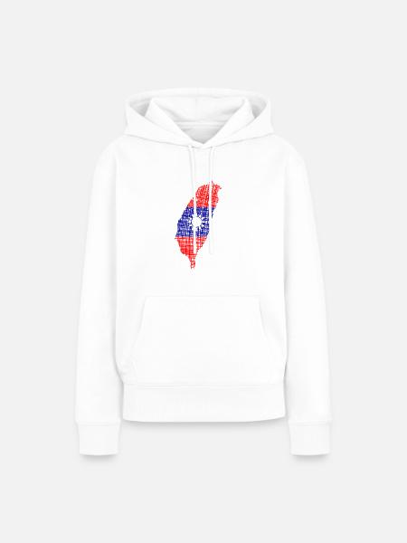 Taiwan taiwan - Frauen Premium Bio Hoodie - Weiß