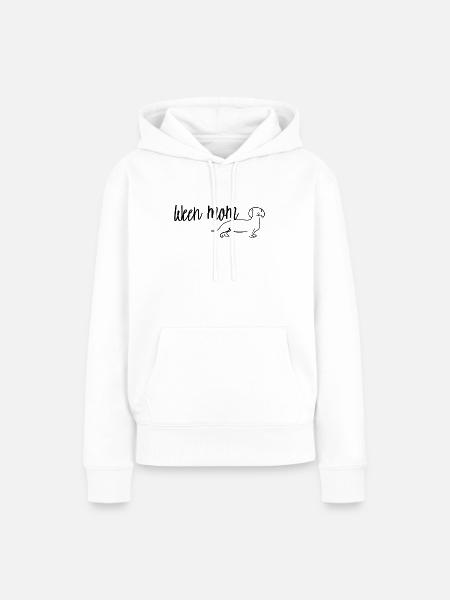 Ween Mom - Frauen Premium Bio Hoodie - Weiß