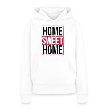 Home Sweet Home - Frauen Premium Bio Hoodie - Weiß - Vorne - Julia (174cm)