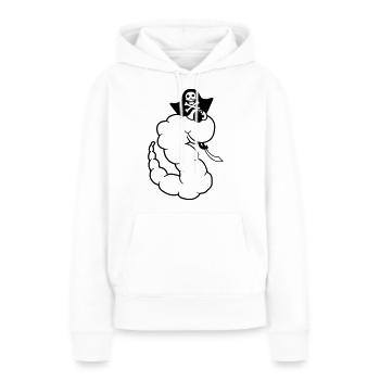 seeraeuber pirat kapitaen saebel meer schiff boot - Frauen Premium Bio Hoodie - Weiß - Vorne - Julia (174cm)