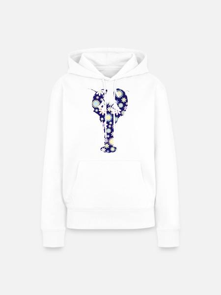 Hummer - Frauen Premium Bio Hoodie - Weiß