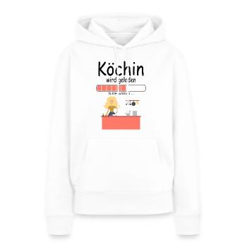 Angehende Köchin Koch Ausbildung für Baby Azubine - Frauen Premium Bio Hoodie - Weiß - Vorne - Julia (174cm)