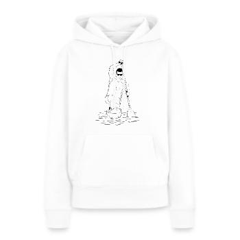 Canoeing - Canoeing - Canadian - Women’s Premium Organic Hoodie - white - Front - Julia (174cm)
