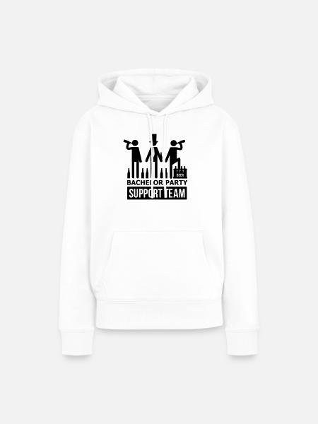 junggesellenabschied - Frauen Premium Bio Hoodie - Weiß