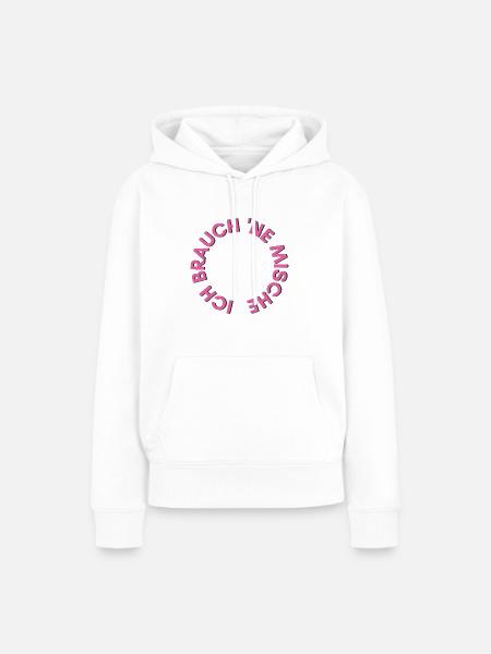 Ich brauch ne Mische. - Frauen Premium Bio Hoodie - Weiß