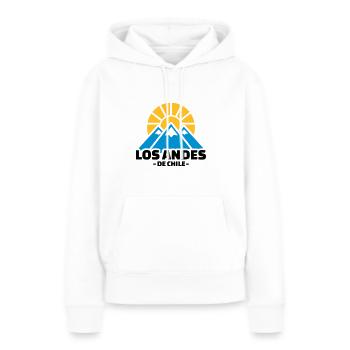 Chili - Sweat à capuche Premium bio Femme - blanc - Devant - Julia (174cm)