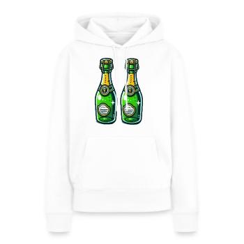 sekt 2 - Frauen Premium Bio Hoodie - Weiß - Vorne - Julia (174cm)