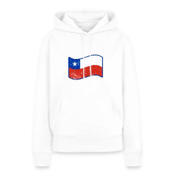 Chili - Sweat à capuche Premium bio Femme - blanc - Devant - Julia (174cm)