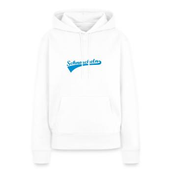 Schnorcheln - Frauen Premium Bio Hoodie - Weiß - Vorne - Julia (174cm)