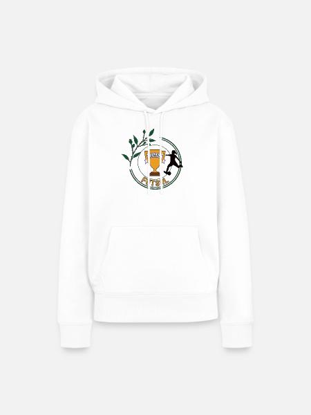Futsal Siegerin Futsalerin Spielerin Sieg - Frauen Premium Bio Hoodie - Weiß