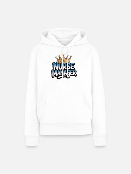 Pflegeleiter – Pflegeleiter Pflegeteam - Frauen Premium Bio Hoodie - Weiß